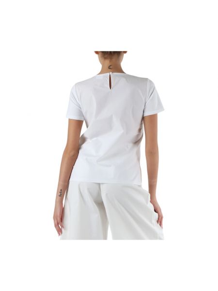 Camiseta de algodón de tela jersey Sun68 blanco