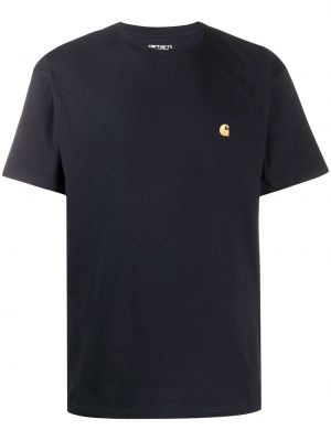 Brodert t-skjorte Carhartt Wip blå