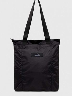 Черная сумка шоппер Puma