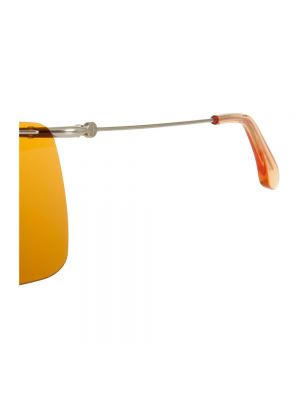 Okulary przeciwsłoneczne Calvin Klein pomarańczowe