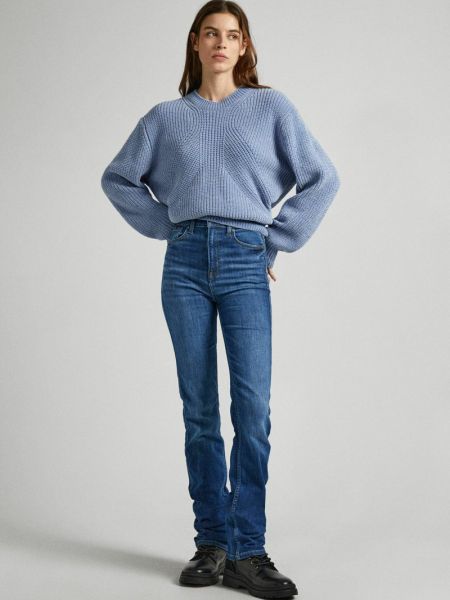 Sweter Pepe Jeans niebieski