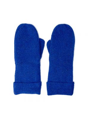 Rękawiczki Vero Moda niebieskie