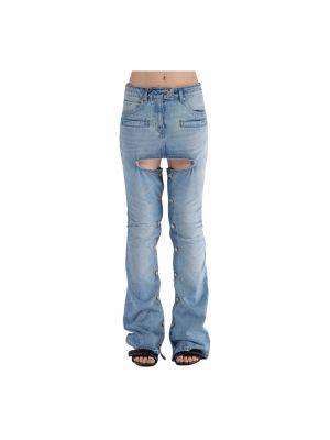 Slim fit skinny jeans Courreges blau