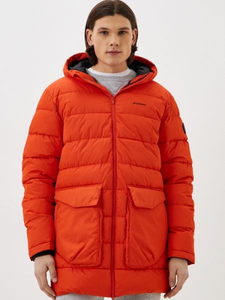 Утепленная демисезонная куртка Demix красная