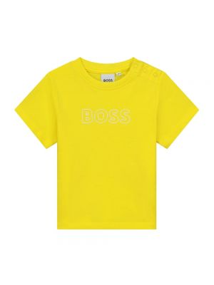 Koszulka Hugo Boss żółta