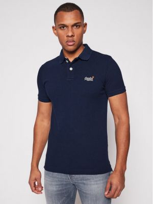 Polo Superdry μπλε