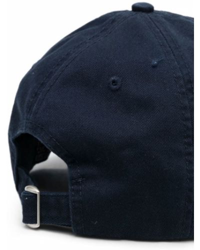 Haftowana czapka z daszkiem Mc2 Saint Barth niebieska