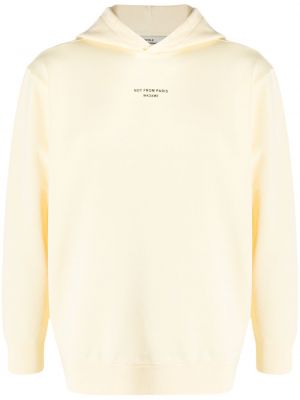 Sudadera con capucha Drôle De Monsieur amarillo