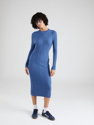 Pletené pletené šaty S.oliver modrá