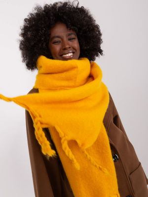 Relaxed шал Fashionhunters жълто