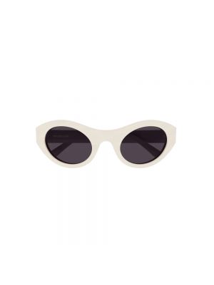 Okulary przeciwsłoneczne Balenciaga białe