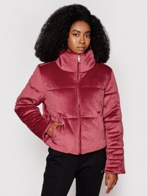 Pernata jakna Reebok ružičasta
