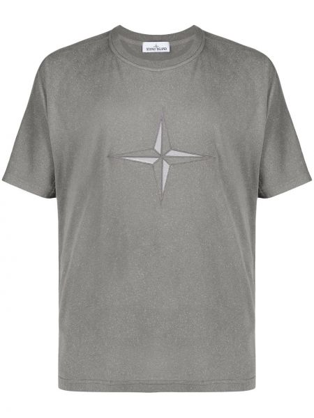 Camiseta Stone Island gris