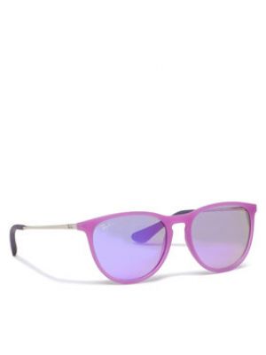 Okulary przeciwsłoneczne Ray-ban fioletowe