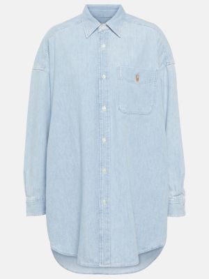 Дънкова риза Polo Ralph Lauren синьо