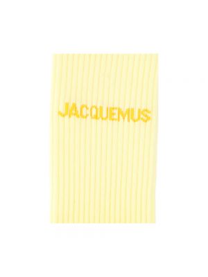 Skarpety Jacquemus żółte