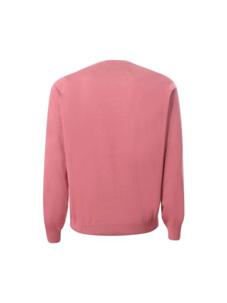 Sweatshirt mit rüschen mit rundem ausschnitt Brunello Cucinelli pink