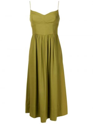 Midi šaty s výstrihom do v Lenny Niemeyer zelená