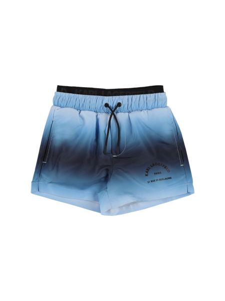 Nylon shorts for drenge Karl Lagerfeld blå