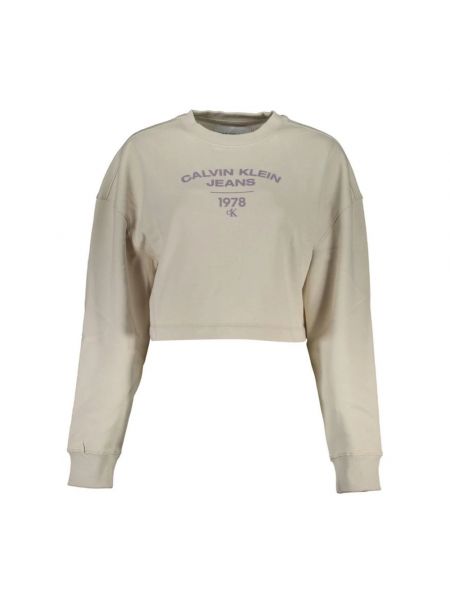 Sweatshirt Calvin Klein beige