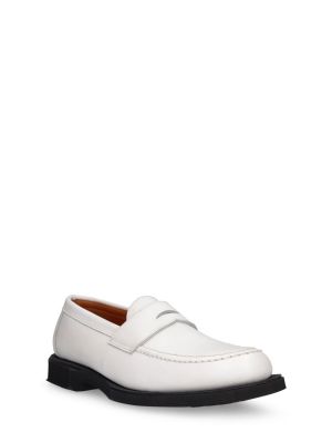 Pantofi loafer din piele zdrențuiți Sebago alb