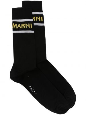 Чорапи Marni черно