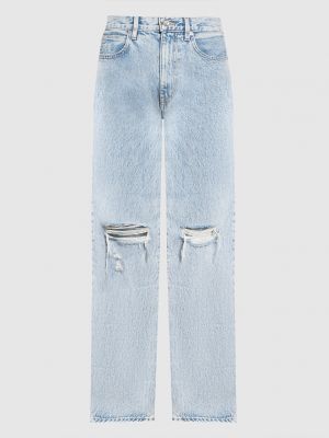 Блакитні прямі джинси Slvrlake