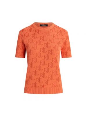 Koszulka Ralph Lauren pomarańczowa