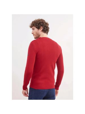 Sweter wełniany Saint James czerwony