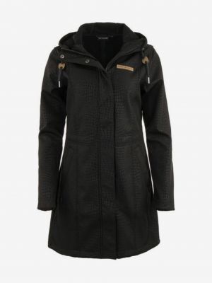 Černý kabát Alpine Pro