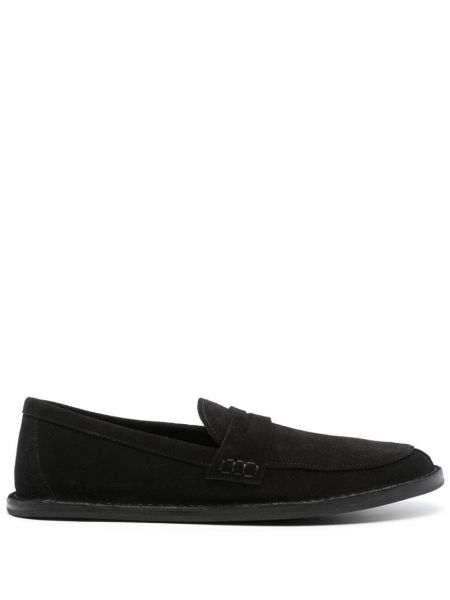 Loafers σουέντ The Row μαύρο