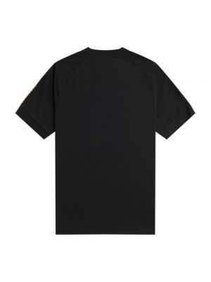 Koszulka w jednolitym kolorze Fred Perry czarna
