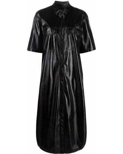 Vestido camisero Isabel Marant negro