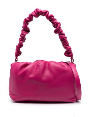 Kožna torba za preko ramena Zanellato ružičasta