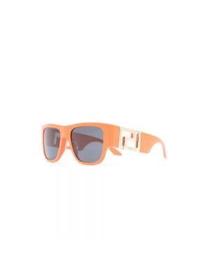 Okulary przeciwsłoneczne Versace pomarańczowe