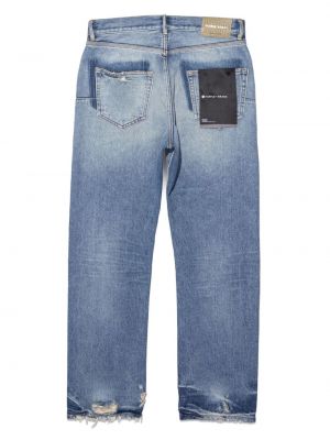 Distressed straight jeans Purple Brand