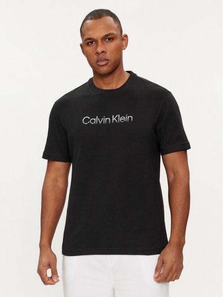 Marškinėliai Calvin Klein juoda