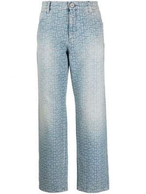 Straight jeans aus baumwoll Balmain