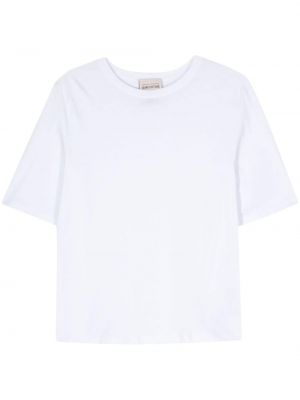 Тениска с принт Semicouture бяло
