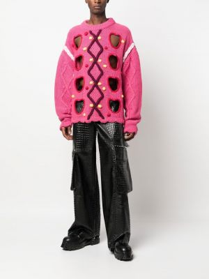Oversize pullover Gcds pink