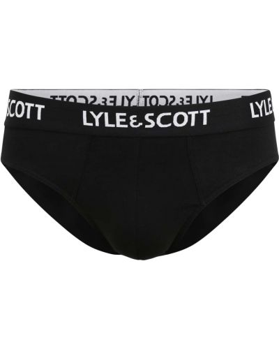 Slipuri Lyle & Scott negru