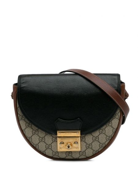 Crossbody kabelka Gucci Pre-owned hnedá