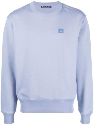 Rund hals sweatshirt Acne Studios lilla