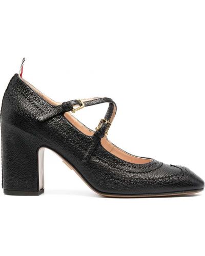 Полуотворени обувки Thom Browne черно