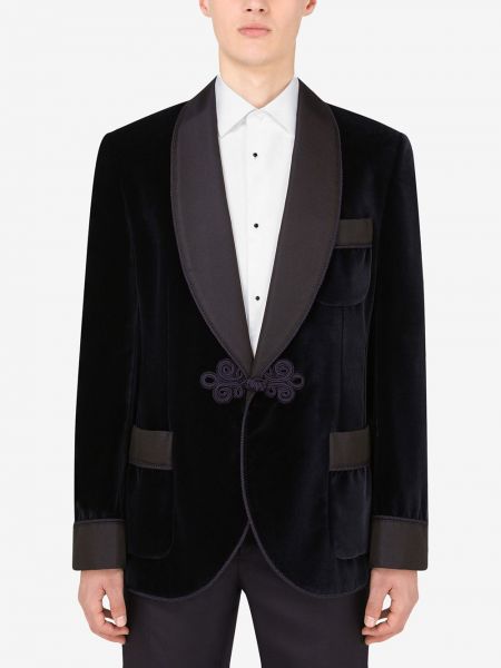 Sametová saténová bunda Dolce & Gabbana