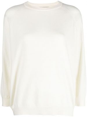 Кашмирен пуловер Bruno Manetti бяло