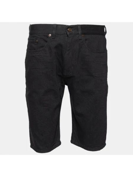 Pantalones cortos Yves Saint Laurent Vintage negro