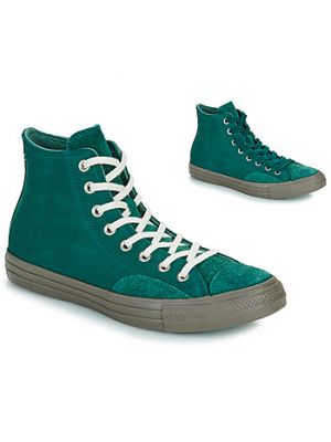 Sneakers con motivo a stelle Converse Chuck Taylor All Star verde