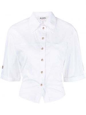 Памучна риза Blugirl бяло