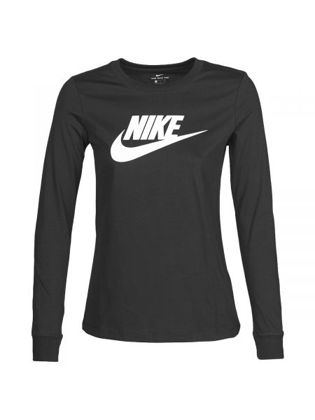 Koszulka z długim rękawem Nike czarna